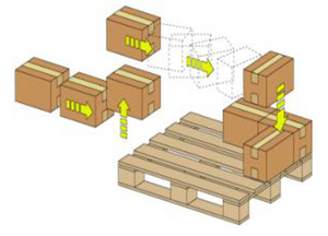 Pallettizzatore robotizzato completamente automatico